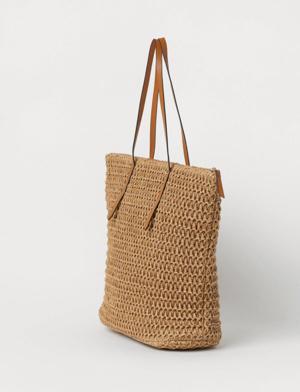 Straw Shopeer Bag - Image 2