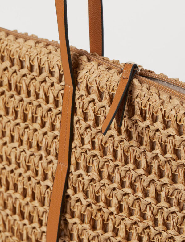 Straw Shopeer Bag - Image 3