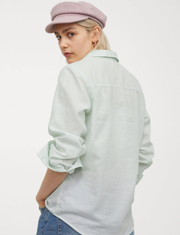 Stripe Cotton Shirt - Image 7