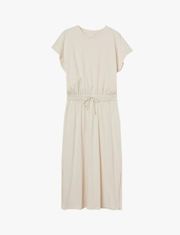 Drawstring T-shirt Dress - Image 3